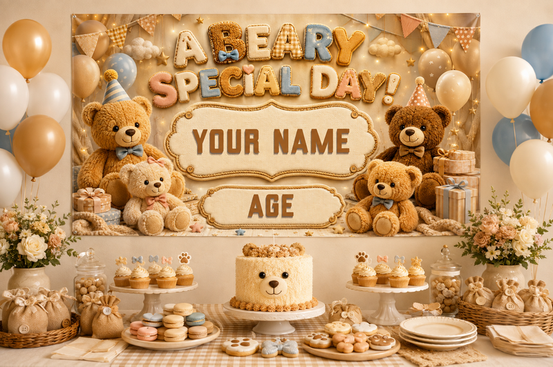 KIDS BANNER- A BEARY SPECIAL DAY