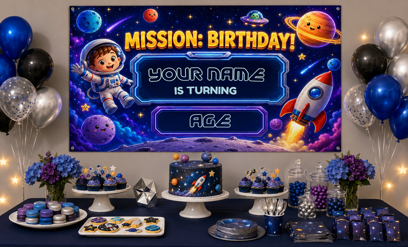 KIDS  BANNER - MISSION BIRTHDAY