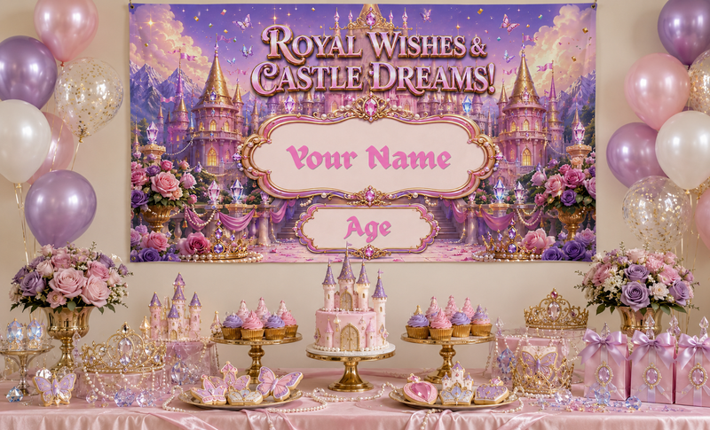 KIDS BANNER - ROYAL WISHES & DREAMS