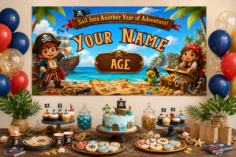 KIDS BANNER - SAIL INTO ANOTHER ADVENTURE