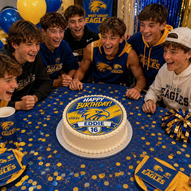 CAKE GRAPHICS - WEST COAST EAGLES