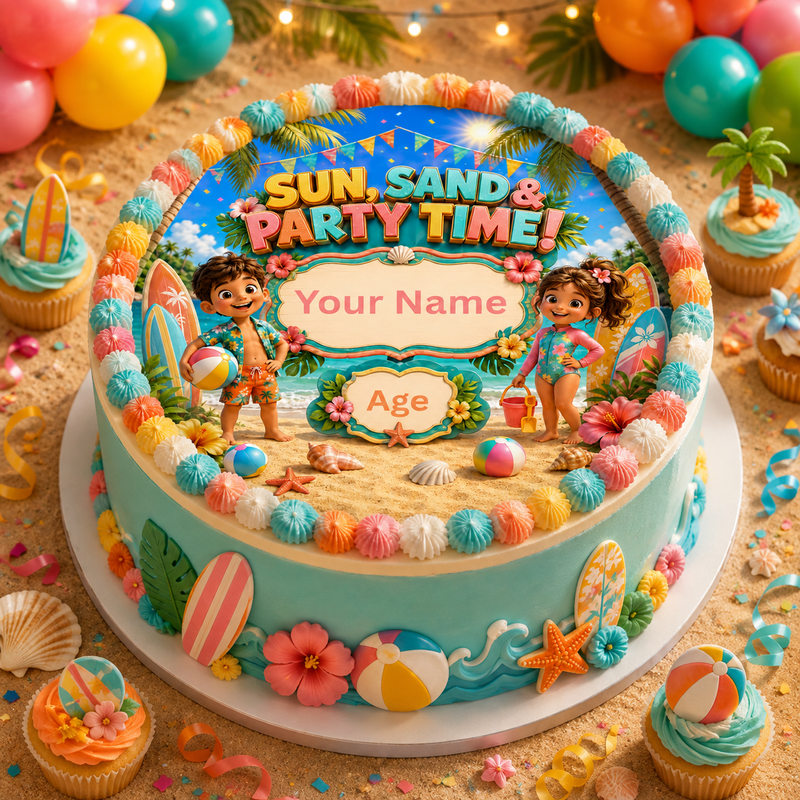 SUN SAND PARTY TIME