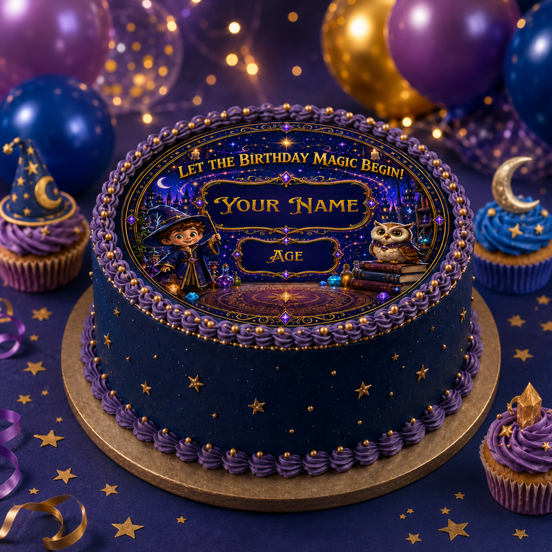 LET THE BIRTHDAY MAGIC BEGIN