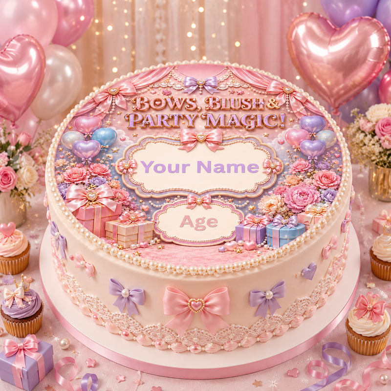 BOWS BLUSH & PARTY MAGIC